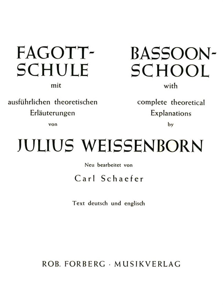 Fagott-Schule